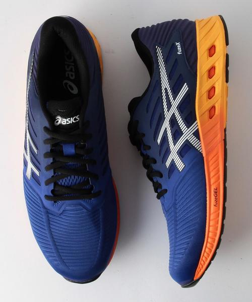 ASICS（アシックス）の「ASICS（アシックス） FUZE-X（スニーカー・メンズ・レッド/ロイヤルブルー・27cm/26cm/26.5cm/28cm/27.5cm/28.5cm）」の2枚目の写真