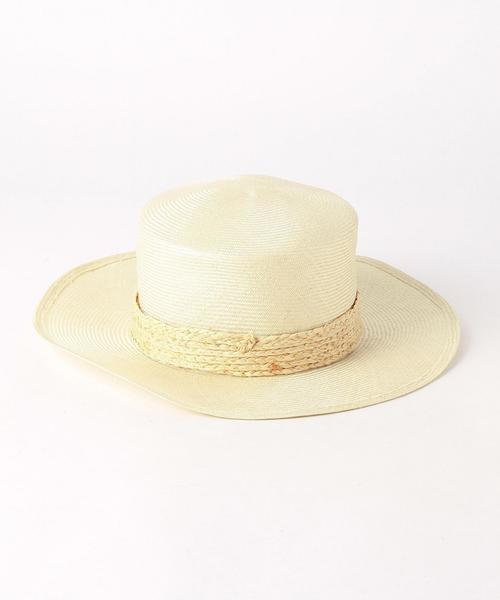 KIJIMA TAKAYUKI（キジマ　タカユキ）の「KIJIMA TAKAYUKI（キジマタカユキ） square HAT◆（ハット・レディース・ベージュ・1）」の3枚目の写真