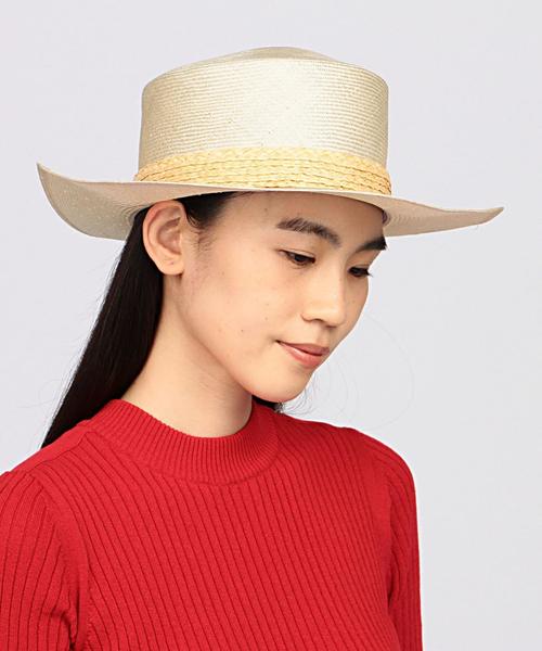 KIJIMA TAKAYUKI（キジマ　タカユキ）の「KIJIMA TAKAYUKI（キジマタカユキ） square HAT◆（ハット・レディース・ベージュ・1）」の6枚目の写真