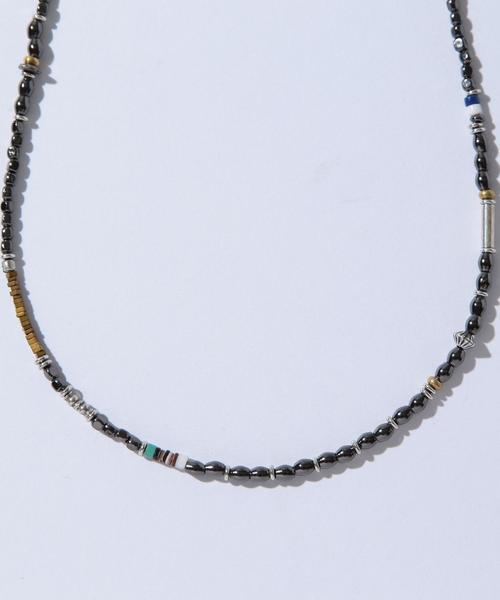 BEAUTY&YOUTH UNITED ARROWS(ビューティーアンドユースユナイテッドアローズ)の「BY ∴ ブラック メタル ビーズ ネックレス◆(ネックレス・メンズ・その他1/その他2・フリー)」の7枚目の写真