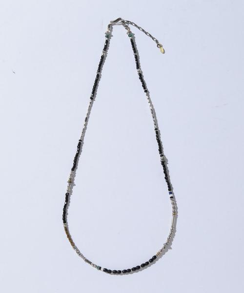 BEAUTY&YOUTH UNITED ARROWS(ビューティーアンドユースユナイテッドアローズ)の「BY ∴ ブラック メタル ビーズ ネックレス◆(ネックレス・メンズ・その他1/その他2・フリー)」の4枚目の写真