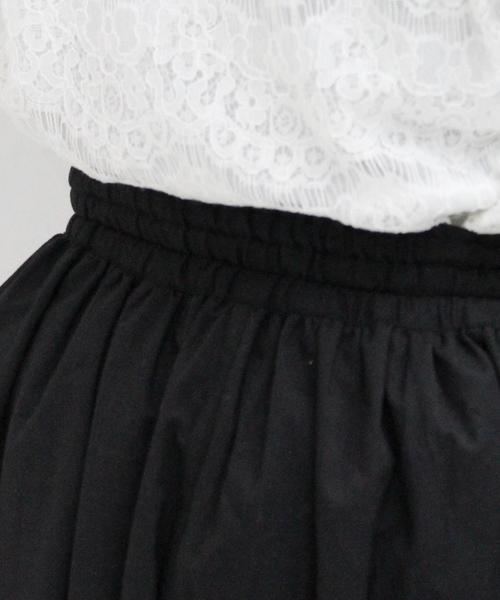 coen（コーエン）の「コットンローンソリッドスカ―チョ（その他パンツ・レディース・ブラック/オリーブ・MEDIUM/LARGE）」の7枚目の写真