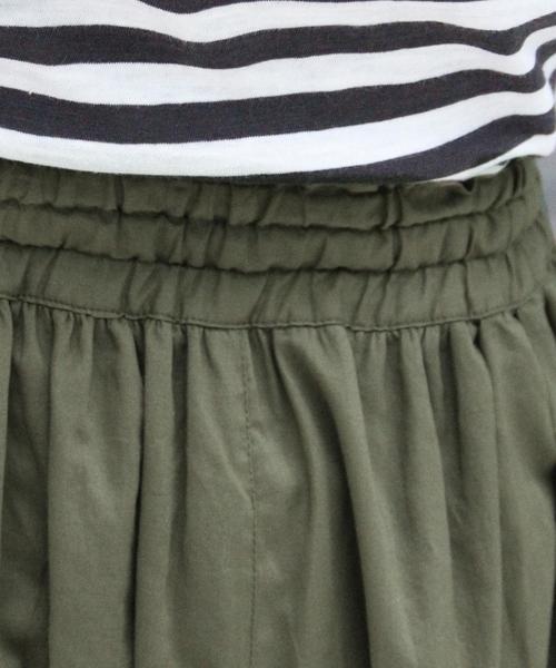 coen（コーエン）の「コットンローンソリッドスカ―チョ（その他パンツ・レディース・ブラック/オリーブ・MEDIUM/LARGE）」の11枚目の写真