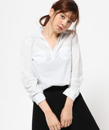 [L&HARMONY / エルアンドハーモニー] ロングスキッパーシャツ