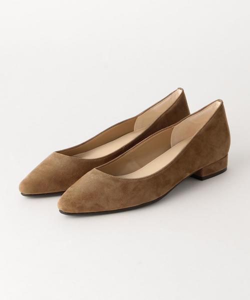 BEAUTY&YOUTH UNITED ARROWS（ビューティーアンドユースユナイテッドアローズ）の「BY スエードポインテッドヒールパンプス2.0 2 ◆（パンプス・レディース・ネイビー/ブラック/グレー/オリーブ/ライトグレー/レッド/イエロー/ベージュ・37/35h/36h/37h/38/36）」の4枚目の写真