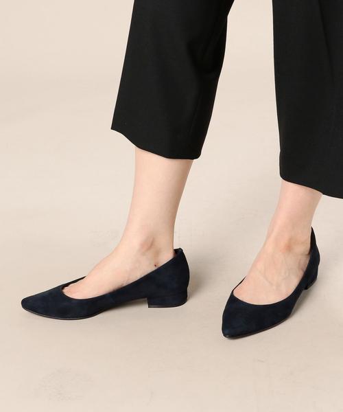 BEAUTY&YOUTH UNITED ARROWS（ビューティーアンドユースユナイテッドアローズ）の「BY スエードポインテッドヒールパンプス2.0 2 ◆（パンプス・レディース・ネイビー/ブラック/グレー/オリーブ/ライトグレー/レッド/イエロー/ベージュ・37/35h/36h/37h/38/36）」の10枚目の写真