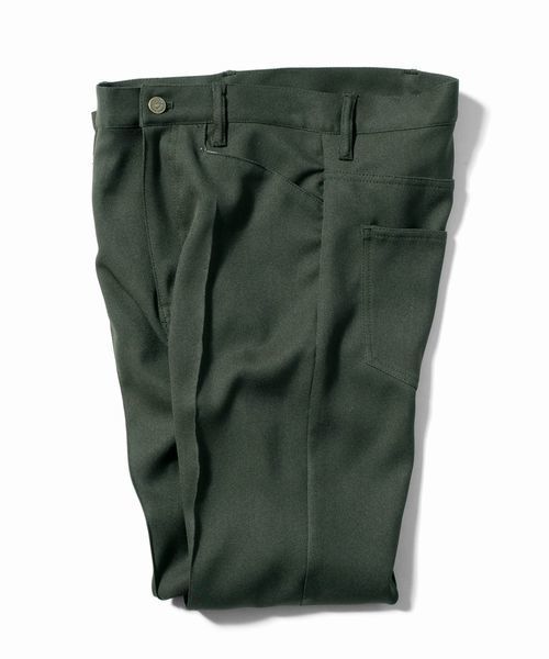 BEN DAVIS（ベンデイビス）の「BEN DAVIS MARKET STREET BARTACK PANTS -made in japan-（その他パンツ・レディース・ブラウン/グリーン/グレー・27inch/26inch）」の2枚目の写真