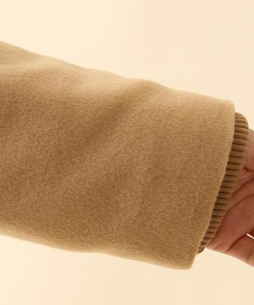 coen（コーエン）の「コクーンチェスターコート（チェスターコート・レディース・ベージュ/ネイビー・LARGE/MEDIUM）」の3枚目の写真