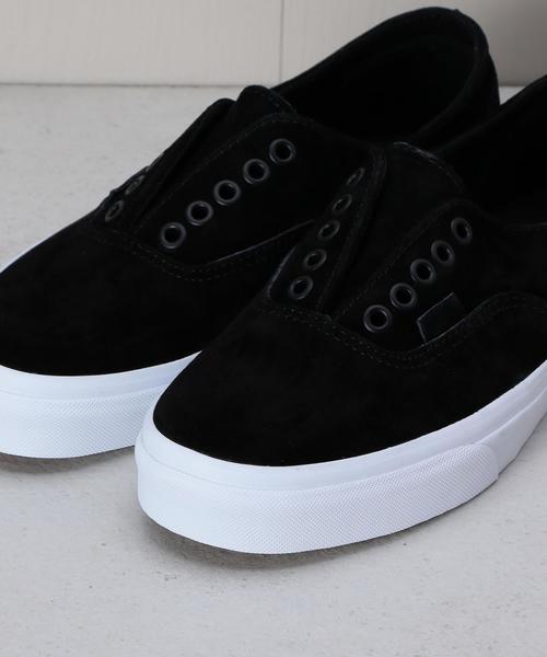 BEAUTY&YOUTH UNITED ARROWS（ビューティーアンドユースユナイテッドアローズ）の「＜VANS＞AUTHENTIC GORE SNEAKERS/ｽﾘｯﾎﾟﾝ◆（スリッポン・レディース・ホワイト/ブラック・5/6h/4h/6/5h）」の5枚目の写真