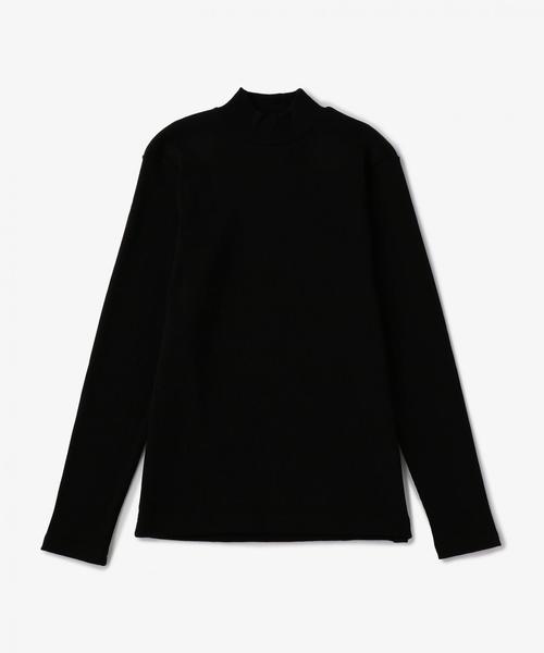 UNITED ARROWS（ユナイテッドアローズ）の「USCM リブ モックネック（ニット/セーター・メンズ・ブラック/ライトグレー/ホワイト・X-SMALL/X-LARGE/MEDIUM/LARGE/SMALL/XX-LARGE）」の2枚目の写真