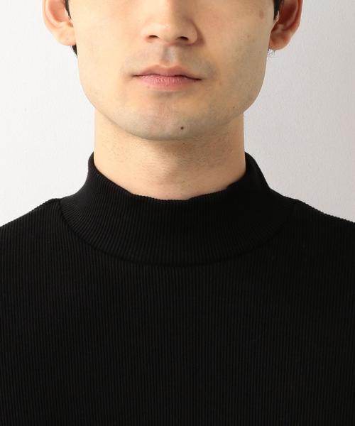 UNITED ARROWS（ユナイテッドアローズ）の「USCM リブ モックネック（ニット/セーター・メンズ・ブラック/ライトグレー/ホワイト・X-SMALL/X-LARGE/MEDIUM/LARGE/SMALL/XX-LARGE）」の9枚目の写真