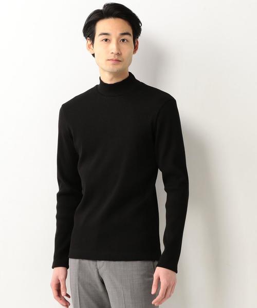 UNITED ARROWS（ユナイテッドアローズ）の「USCM リブ モックネック（ニット/セーター・メンズ・ブラック/ライトグレー/ホワイト・X-SMALL/X-LARGE/MEDIUM/LARGE/SMALL/XX-LARGE）」の13枚目の写真