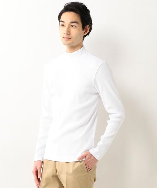 UNITED ARROWS（ユナイテッドアローズ）の「USCM リブ モックネック（ニット/セーター・メンズ・ブラック/ライトグレー/ホワイト・X-SMALL/X-LARGE/MEDIUM/LARGE/SMALL/XX-LARGE）」の5枚目の写真