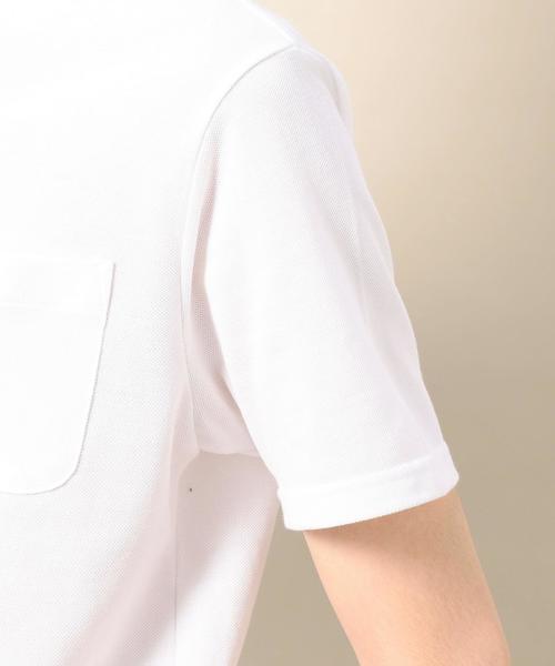 LACOSTE（ラコステ）の「＜LACOSTE（ラコステ）＞ PIQUE 1POC C/N/Tシャツ ◆（Tシャツ/カットソー・メンズ・ホワイト/ブラック/ネイビー・5/4/3）」の14枚目の写真