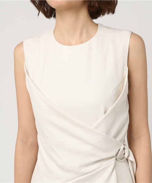 PEGGY LANA(ペギーラナ)の「Light Choice Up Belt Rompers(ワンピース・レディース・ブルー/ライトベージュ/ベージュ・1/2)」の7枚目の写真