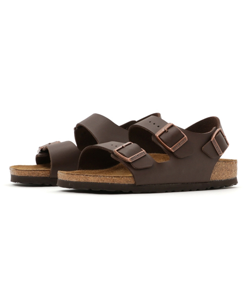 BIRKENSTOCK（ビルケンシュトック）の「【WEB限定】BIRKENSTOCK／ミラノ（サンダル・レディース・ブラウン/ホワイト/ブラック・37/36/38）」の3枚目の写真