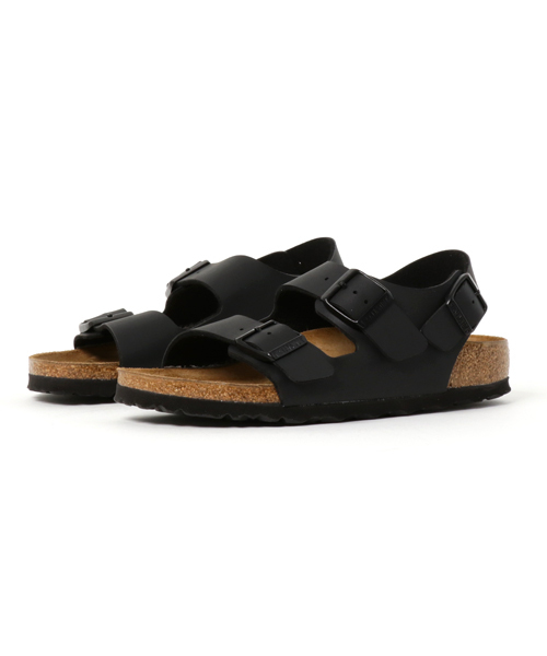 BIRKENSTOCK（ビルケンシュトック）の「【WEB限定】BIRKENSTOCK／ミラノ（サンダル・レディース・ブラウン/ホワイト/ブラック・37/36/38）」の2枚目の写真