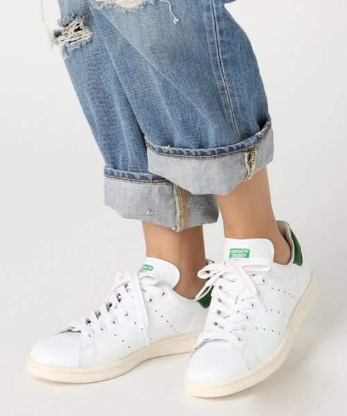 adidas(アディダス)の「【adidas /アディダス】STAN SMITH/スタンスミス_#(スニーカー・レディース・グレー/ブラック/グリーン・24.5/25/23/23.5/24)」の14枚目の写真