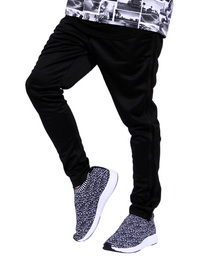 ８(eight) | ジャージ スキニーパンツ ブラック スリムパンツ(チノパンツ)