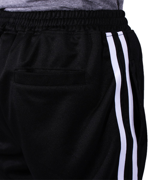 8(eight)(エイト)の「ジャージ スキニーパンツ ブラック スリムパンツ トラックパンツ(チノパンツ・メンズ・C/A/B・MEDIUM/LARGE)」の8枚目の写真