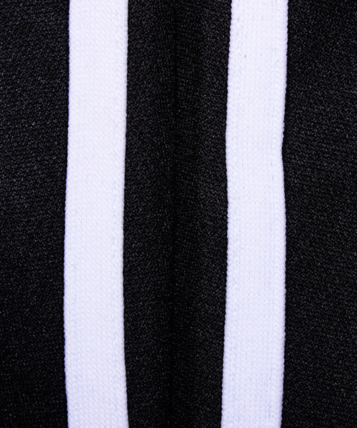 8(eight)(エイト)の「ジャージ スキニーパンツ ブラック スリムパンツ トラックパンツ(チノパンツ・メンズ・C/A/B・MEDIUM/LARGE)」の4枚目の写真