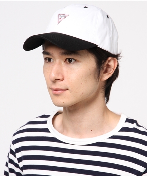 Guess（ゲス）の「∴WEGO/GUESS別注LOWキャップ（キャップ・メンズ・ブルー/ブラック/レッド・FREE）」の7枚目の写真