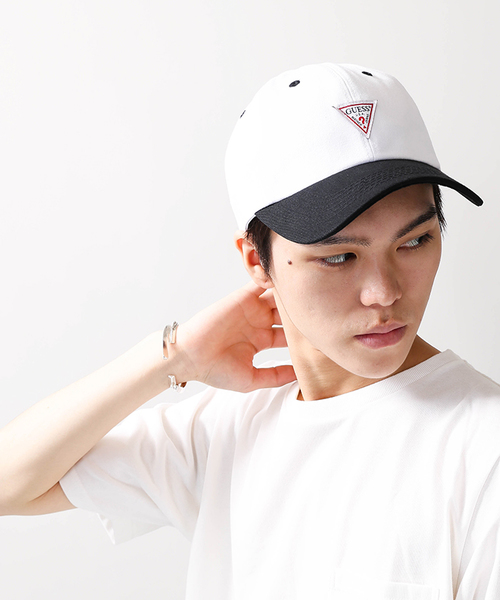 Guess（ゲス）の「∴WEGO/GUESS別注LOWキャップ（キャップ・メンズ・ブルー/ブラック/レッド・FREE）」の10枚目の写真