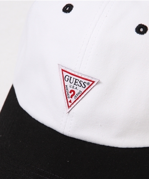 Guess（ゲス）の「∴WEGO/GUESS別注LOWキャップ（キャップ・メンズ・ブルー/ブラック/レッド・FREE）」の5枚目の写真