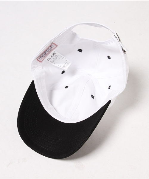 Guess（ゲス）の「∴WEGO/GUESS別注LOWキャップ（キャップ・メンズ・ブルー/ブラック/レッド・FREE）」の6枚目の写真