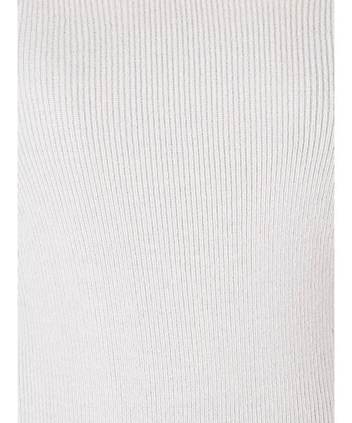 dazzlin（ダズリン）の「ハートシェイプニットトップス（ニット/セーター・レディース・ピンク/ブラウン/オフホワイト/マスタード/パープル/ライトグレー・FREE）」の8枚目の写真