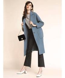 Mila Owen ミラオーウェン チェスターコート ブルー系 一覧 Wear