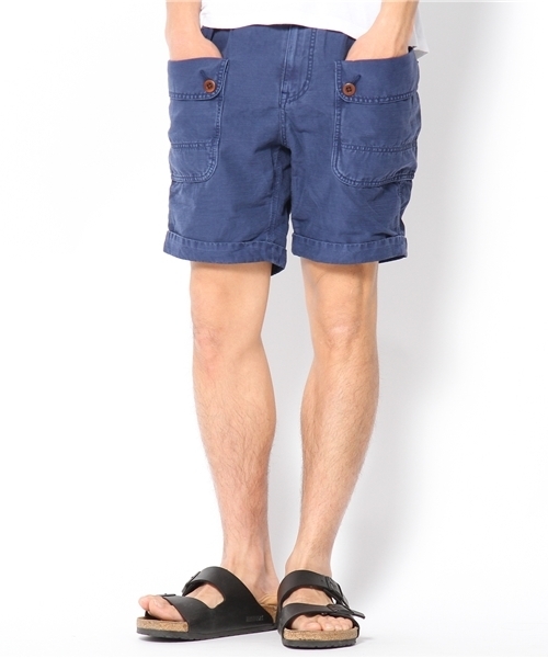 MEN'S BIGI(メンズビギ)の「ガーデナーショーツ(その他パンツ・メンズ・ベージュ/ネイビー/キャメル・SMALL/MEDIUM/LARGE/LL)」の2枚目の写真