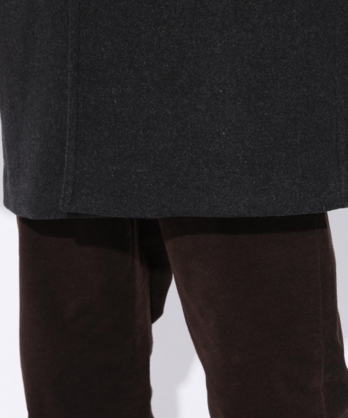 niko and...（ニコアンド）の「Nメルトンチェスターコート【niko and ...】（チェスターコート・メンズ・ブラウン/ブラック/チャコール・LARGE/MEDIUM）」の20枚目の写真