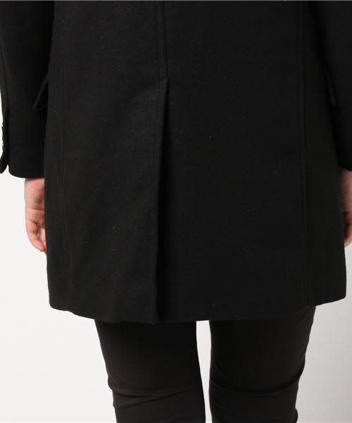 niko and...（ニコアンド）の「Nメルトンチェスターコート【niko and ...】（チェスターコート・メンズ・ブラウン/ブラック/チャコール・LARGE/MEDIUM）」の11枚目の写真