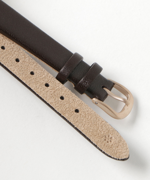 MARGARET HOWELL（マーガレットハウエル）の「DAY DATE WATCH（アナログ腕時計・レディース・ダークブラウン・FREE）」の4枚目の写真