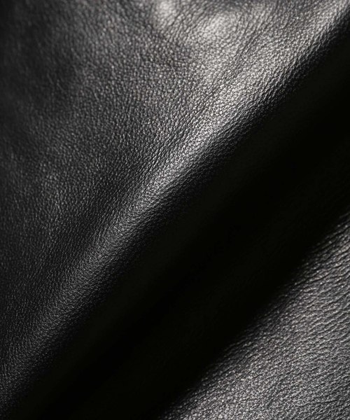 JOURNAL STANDARD（ジャーナルスタンダード）の「ラムレザーダブルライダース　#（ライダースジャケット・メンズ・ブラック・SMALL/MEDIUM/LARGE）」の20枚目の写真