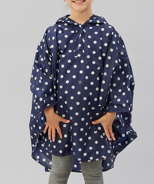 KiU(キウ)の「KiU for kids レインポンチョ(レインコート/ポンチョ・キッズ・グリーン系カモフラージュ/ドット/ピンク系その他/イエロー/ブラック系その他/ブルー/レッド系その他/その他/ブルー系その他・MEDIUM/SMALL)」の9枚目の写真
