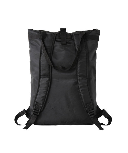 にゃー（ニャー）の「(L)にゃーポータブルナップサック（バックパック/リュック・レディース・ブラック・FREE）」の3枚目の写真