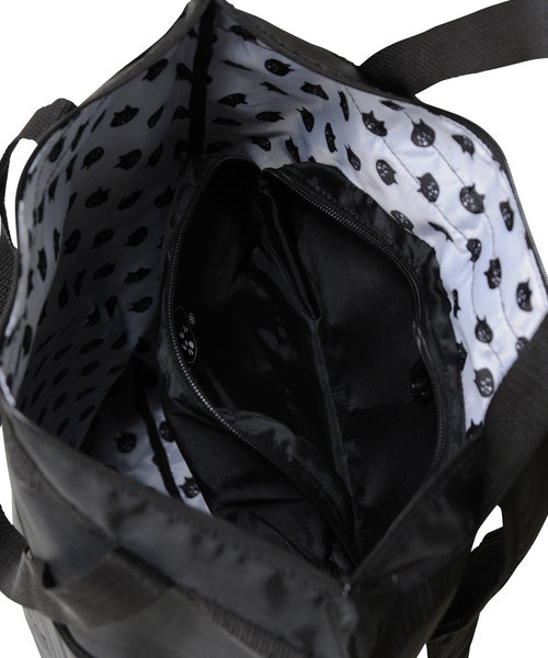 にゃー（ニャー）の「(L)にゃーポータブルナップサック（バックパック/リュック・レディース・ブラック・FREE）」の8枚目の写真