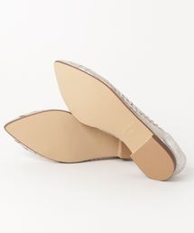 超美品☆LE TALON ルタロン フラットシューズ サシメッシュ 24cm ポインテッドサシメッシュフラット（フラットシューズ）｜LE