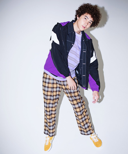 WEGO(ウィゴー)の「WEGO/タータンチェックイージーパンツ(その他パンツ・メンズ・ベージュ系その他2/グリーン系その他2・LARGE/MEDIUM)」の15枚目の写真