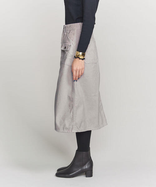 Wrangler（ラングラー）の「＜Wrangler（ラングラー）＞コーデュロイ ブッシュスカート ◆（スカート・レディース・ライトグレー/ダークブラウン/オレンジ・SMALL/X-SMALL）」の12枚目の写真