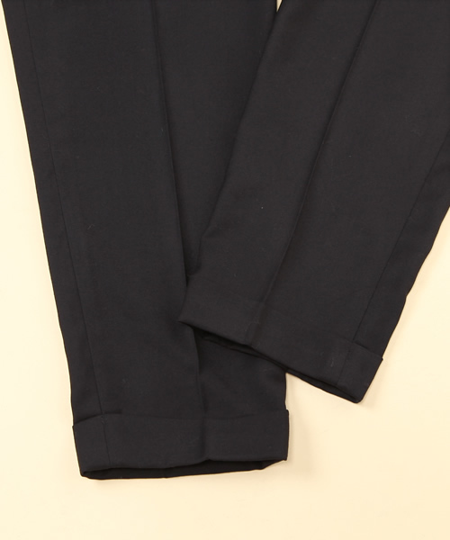 And A（アンドエー）の「T/Rクロップドパンツ（スラックス・レディース・ブラック/グレー・36/38）」の7枚目の写真