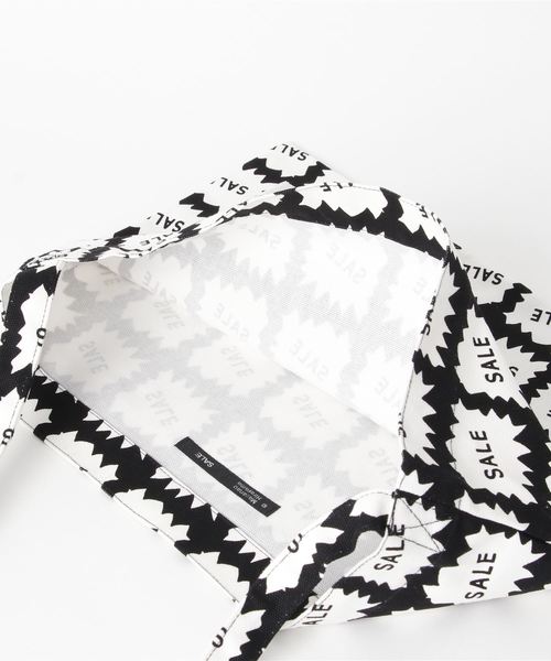 FABRICK(ファブリック)の「FABRICK Masanao Hirayama SACOCHE BLK/WHT(ショルダーバッグ・メンズ・ブラック×ホワイト・FREE)」の2枚目の写真