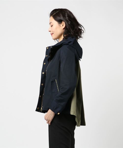 Aima+saie アイマサイエ　バックリボンマウンテンパーカー Aima+saie（アイマサイエ）の「バックフレアグログラン