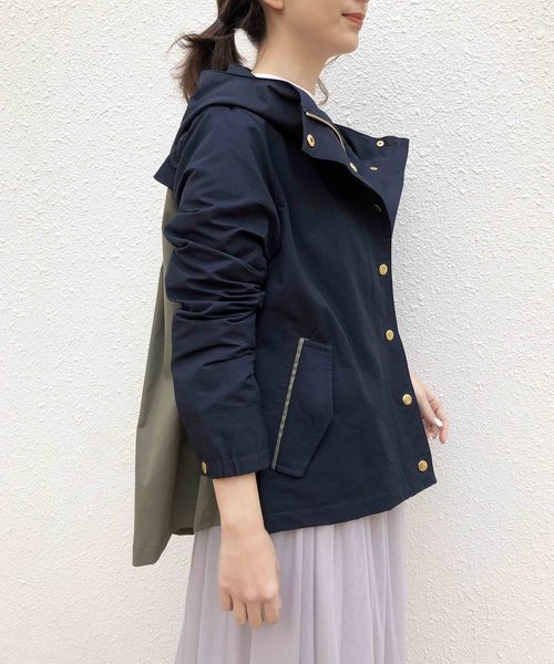 Aima+saie アイマサイエ　バックリボンマウンテンパーカー Aima+saie（アイマサイエ）の「バックフレアグログラン