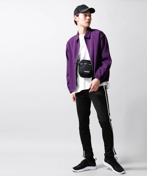 Kappa(カッパ)の「∴WEGO/Kappa別注ミニマムショルダーバッグ(ショルダーバッグ・メンズ・ブラック/シルバー・FREE)」の4枚目の写真