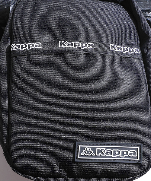 Kappa(カッパ)の「∴WEGO/Kappa別注ミニマムショルダーバッグ(ショルダーバッグ・メンズ・ブラック/シルバー・FREE)」の5枚目の写真