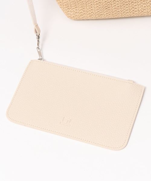 DouDou（ドゥドゥ）の「カゴトート小（ショルダーバッグ・レディース・ブラック/オフホワイト・FREE）」の9枚目の写真