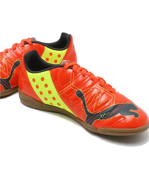 PUMA（プーマ）の「エヴォパワー 4 IT JR (KIDS) - evoPOWER（その他シューズ・キッズ・オレンジ・23cm/24.5cm/20cm/23.5cm/21cm/22.5cm/24cm/21.5㎝/22cm/25cm）」の8枚目の写真
